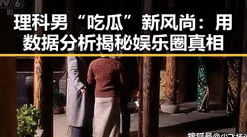 理科男“吃瓜”新风尚：用数据分析揭秘娱乐圈真相